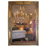 Antique Gold Gilt Restoration Mirror