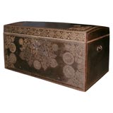 Large Leather Chest