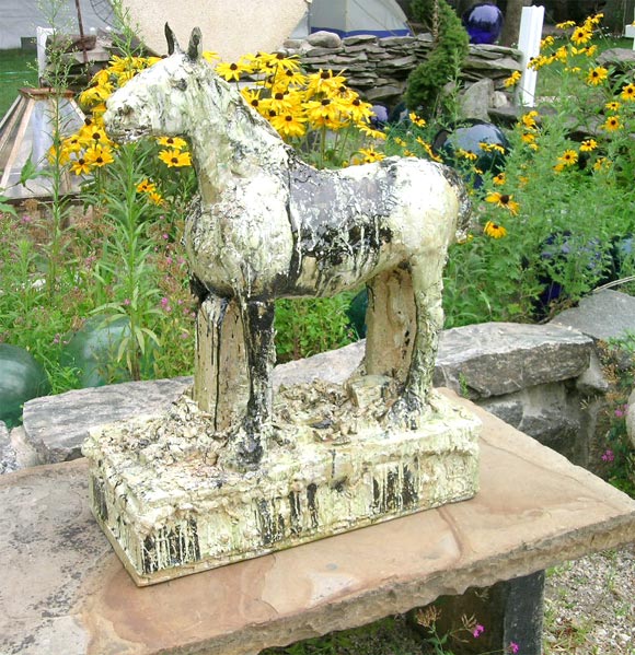 equestrian statue