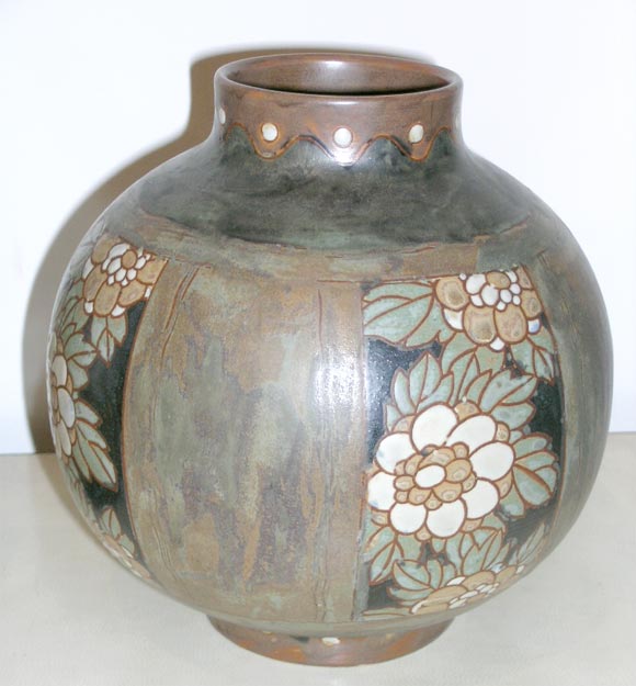 # 2006 'Gres Karamis' Vases by Boch Freres, Belgium