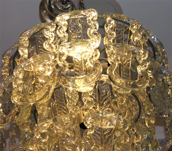 Mid Century Italian Light Fixture