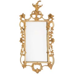 Early 19th Century English Georgian Gilt Rococo Mirror