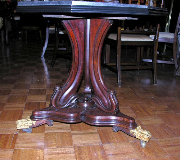 19th Century English Mahogany Center Table 3