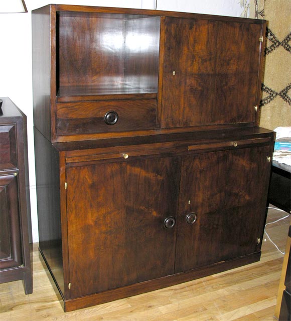 Vienna, Austria  1930's Walnut  Cabinet