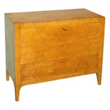 Leather wapped chest of drawers