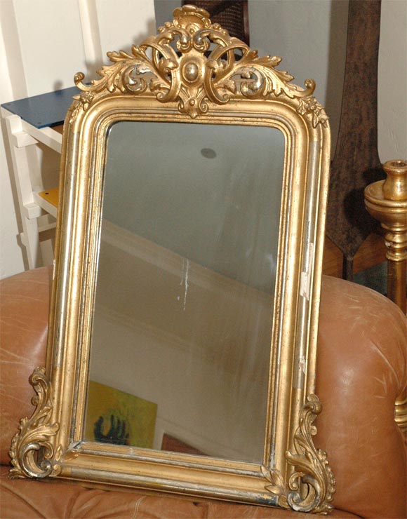 ITALIAN GOLD LEAF MIRROR