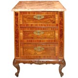 Reduced Marble Top  Continental commode