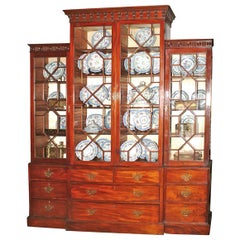 Georgian Breakfront Cabinet
