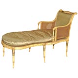 Antique George III fainting couch