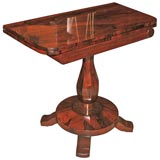 Antique Regency Calamander Game Table