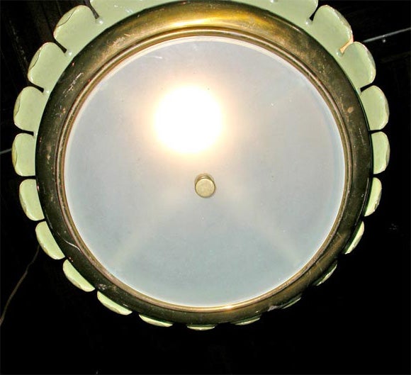 French 40's Ceiling Light