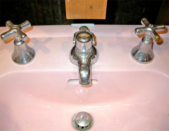 New pink pedestal sink for sale Pink Pedestal Sink At 1stdibs