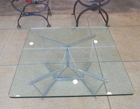 Glass George Nelson Catenary Table