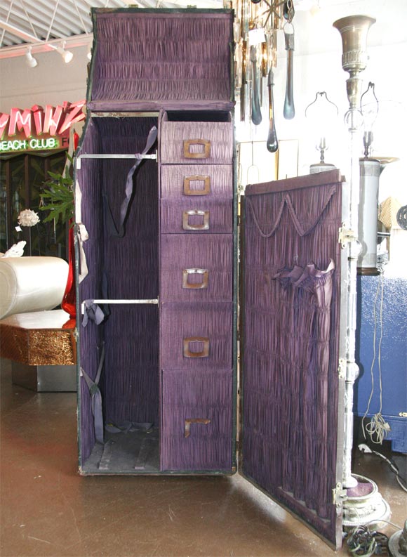 German Turn of the Century Steamer Trunk