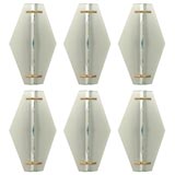 Set of 6 Max Ingrand for Fontana Arte Sconces