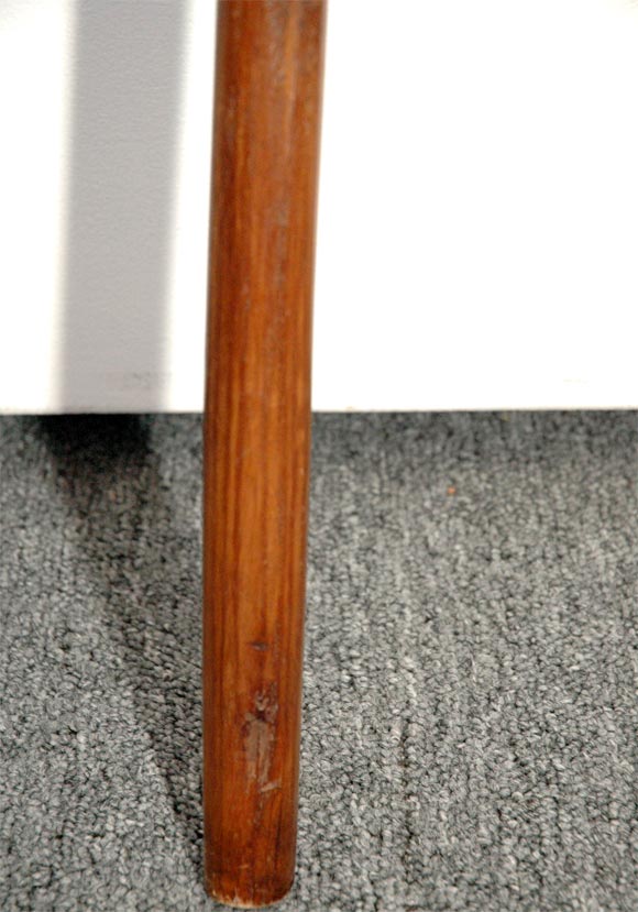 19THC HICKORY HAY FORK WITH LEATHER TIE SUPPORT at 1stDibs