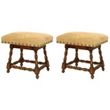 Pair Spanish Benches