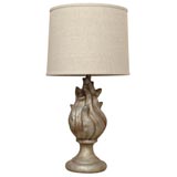 Antique Zinc Flame lamp