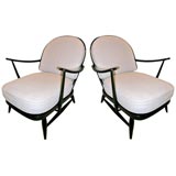 Pair of lounge chairs
