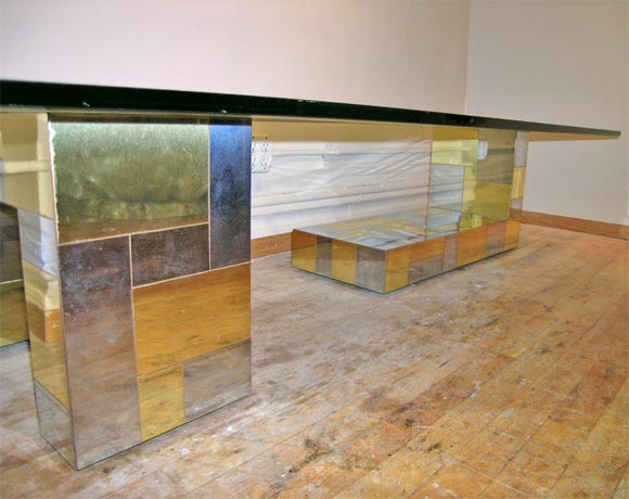 Late 20th Century Dynamic sofa table by Paul Evans 