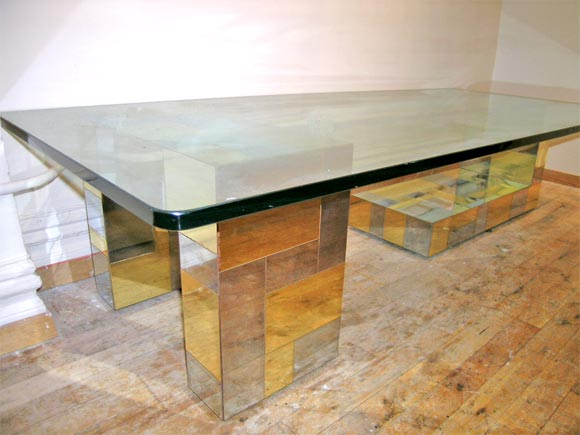 Dynamic sofa table by Paul Evans 