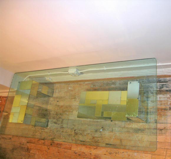 Dynamic sofa table by Paul Evans 
