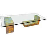 Dynamic sofa table by Paul Evans "Cityscape" for Directional