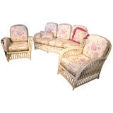 Four Piece Rattan Set