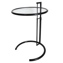 Black Occasional Table by Eileen Gray