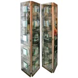 Four Panel Mirrored Screen