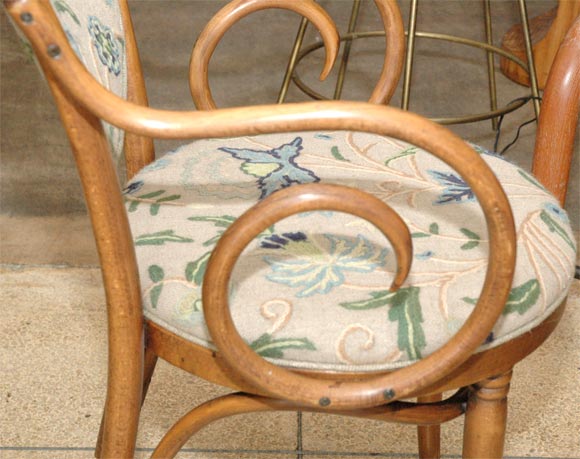 Set of 6 Bentwood Thonet Parlor Chairs 3