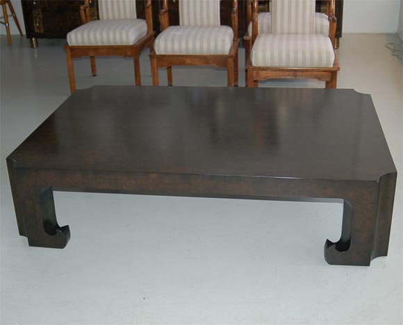 Huge Burl Low Table - Michael Taylor for Baker