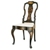 Chinoiserie  lacquered chair