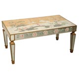 Hand Painted Chinoiserie Table
