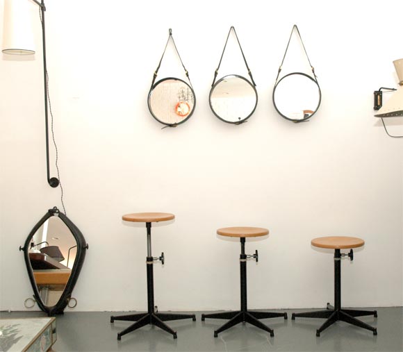 French Industrial Stool