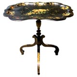 Papier Mache Tray Table