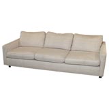 sofa with rectangular sled base