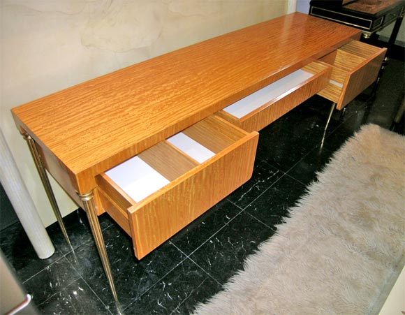 Ormolu Console desk by T. H. Robsjohn-Gibbings