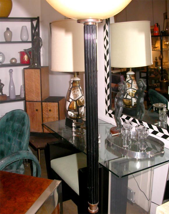 Barovier and Toso murano floor lamp / torchiere