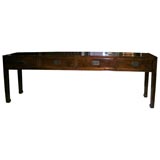 Chinese Walnut Console