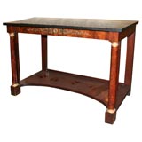 French Empire Style Console Table