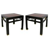 Pair of Occasional Tables by Michael Taylor for Baker