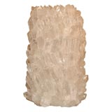 Rock Crystal Rectangular Shaped Uplight
