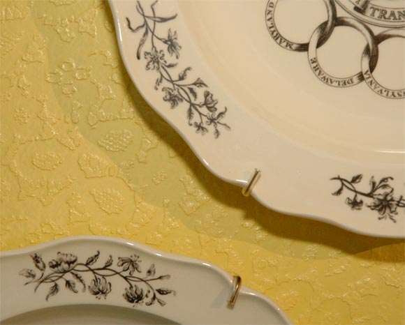 Late 20th Century Set of 13 Original Colony Plates by Wedgewood
