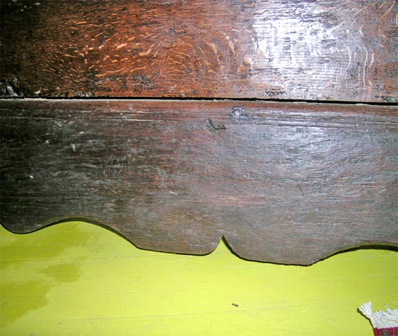17th Century French  Wooden Storage Trunk For Sale 3
