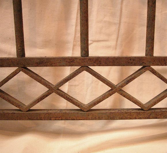 French Cast & Wrought Iron Altar Railing or Low Fence 3