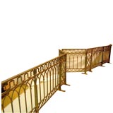 French Cast & Wrought Iron Altar Railing or Low Fence