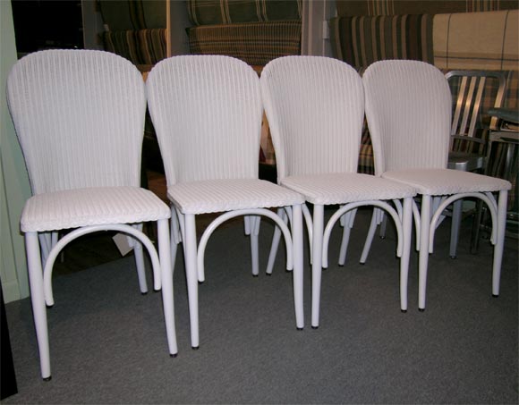 Woven Wire Chair.  Designed for outdoor use.  Available in many different colors.  Please inquire about availability/ stock.