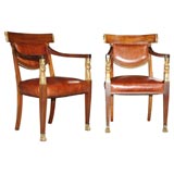 Pair of 2nd Empire Armchairs