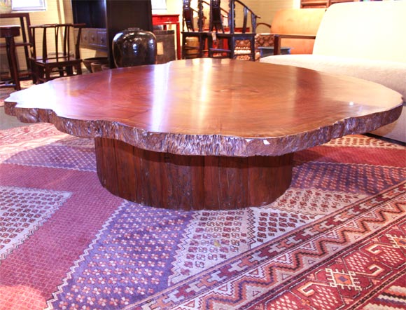 Monumental Hardwood Coffee Table